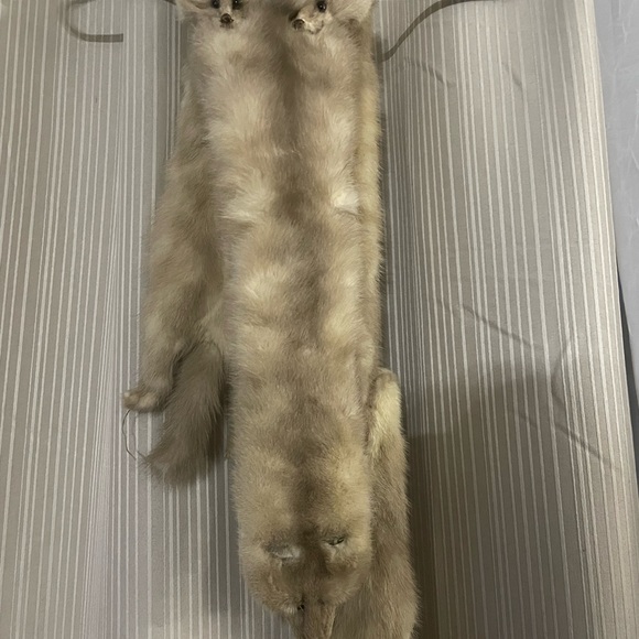Vintage 3 mink stole - Picture 1 of 4